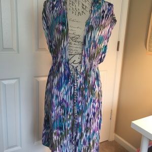 Nicole Miller swim cover-up